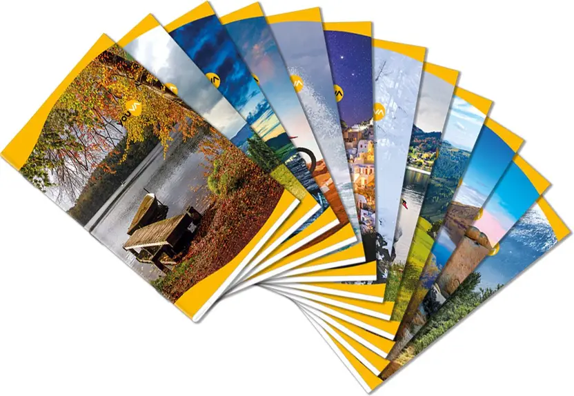 NAVNEET Youva Soft Bound Long Book 17x27 cm Regular Notebook Single Line 172 Pages  (Multicolor, Pack of 4)