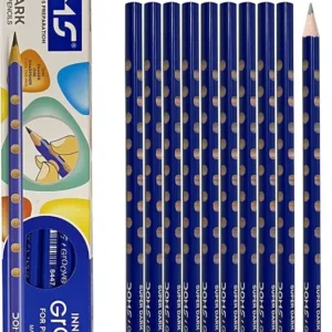 DOMS DOMSGROOVEPENCIL Pencil  (Set of 10, Blue)