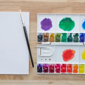 Paint Brush & Palette