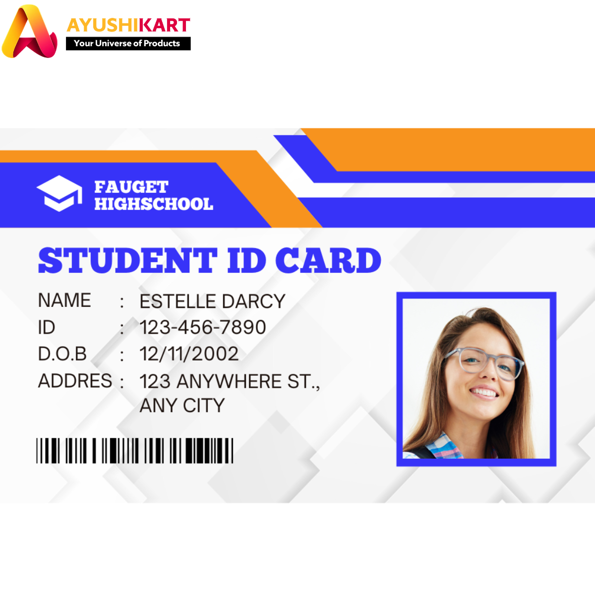 Custom School ID Cards – Durable, Secure & Professional